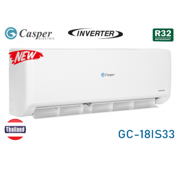 Điều hòa Casper 18000 BTU 1 chiều inverter GC-18IS33