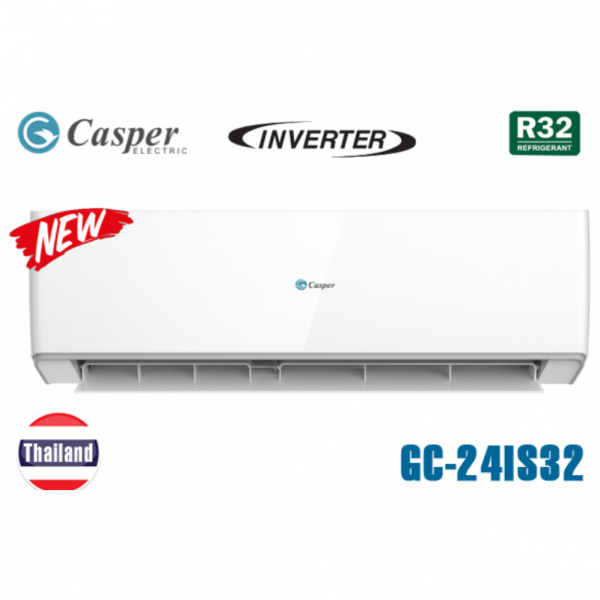 Điều hòa Casper inverter 24000 BTU 1 chiều GC-24IS32