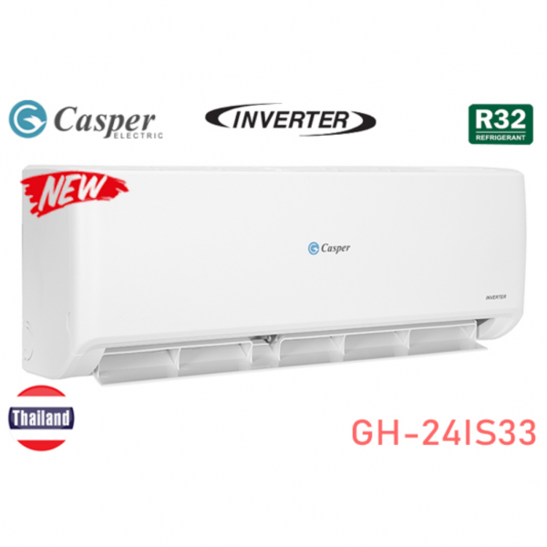 Điều hòa Casper 24000 BTU 2 chiều inverter GH-24IS33