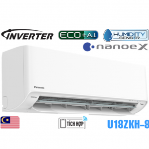 Điều hòa Panasonic 18.000BTU 1 chiều inverter U18ZKH-8