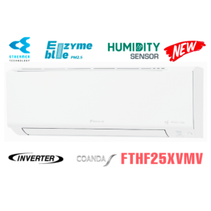 Điều hòa Daikin 9000BTU 2 chiều inverter FTHF25XVMV