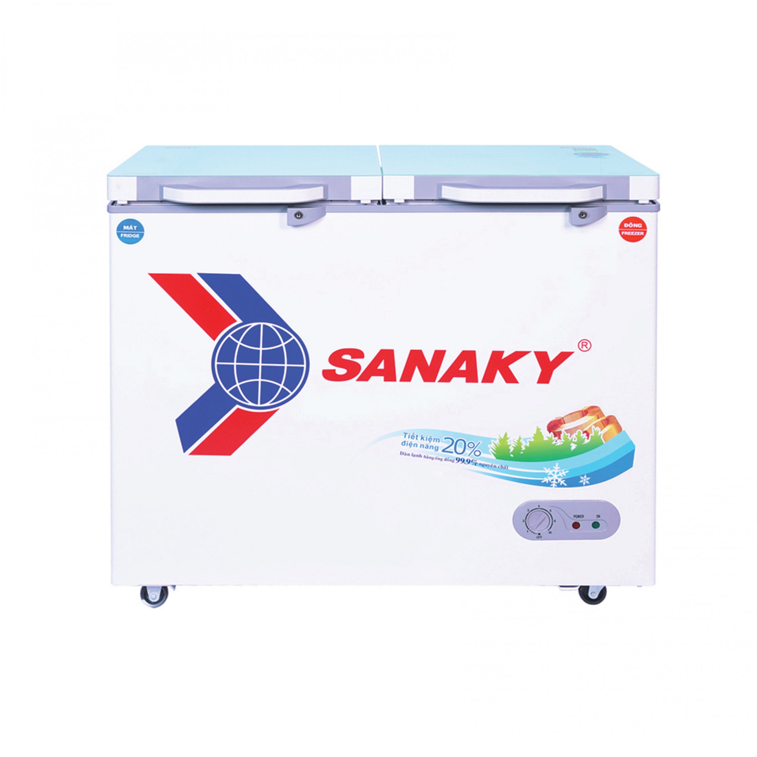 Tủ Đông Mát Sanaky 220 Lít VH-2899W2KD Tủ Đông Mát Sanaky 220 Lít VH-2899W2KD